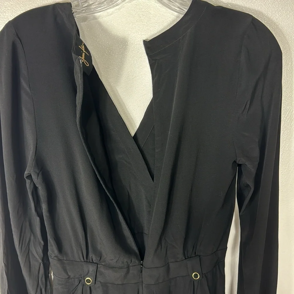 Yumi Kim Carly Romper Women's XS Black 100% Silk NWT Pockets‎ - Picture 9 of 14